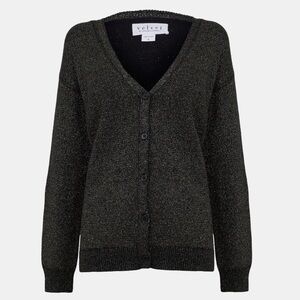 ☀️ New! ANTHRO Velvet By Graham & Spencer Shimmer Oversized Cardigan